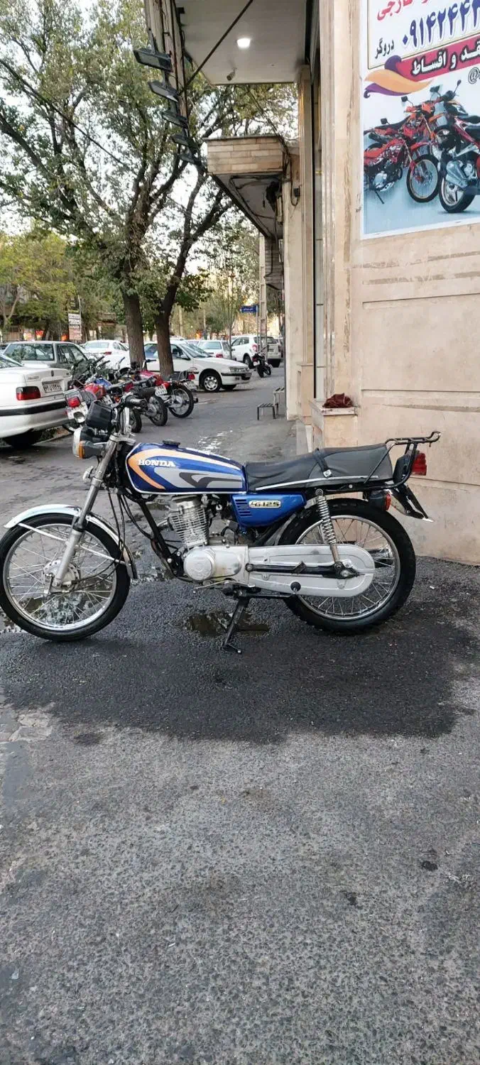 هندا ۱۲۵ درحد مدل۹۴|موتورسیکلت|تبریز, |دیوار
