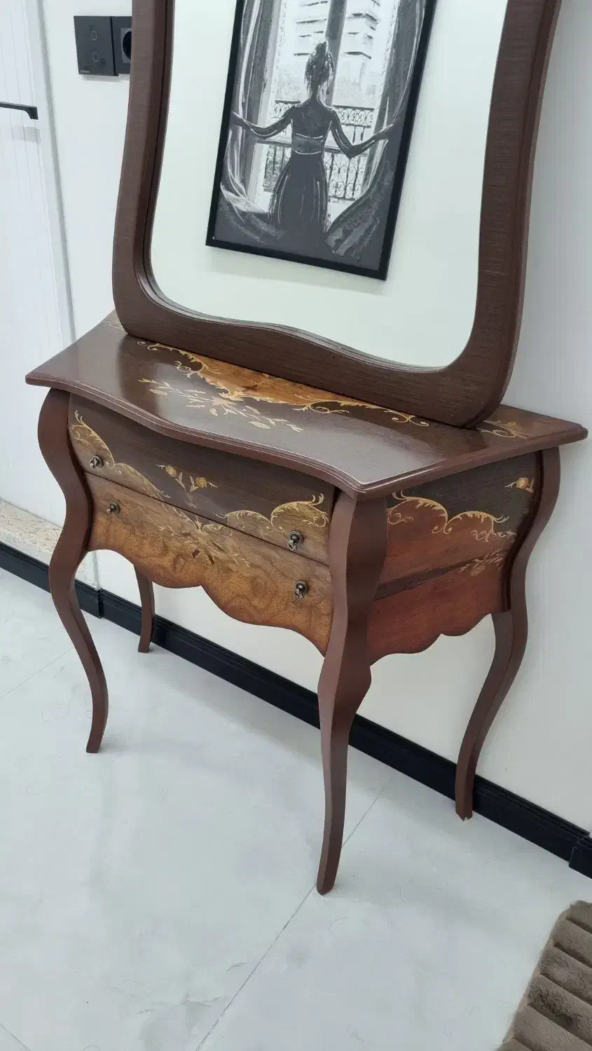 آینه و کنسول|بوفه، ویترین، کنسول|بیرجند, |دیوار