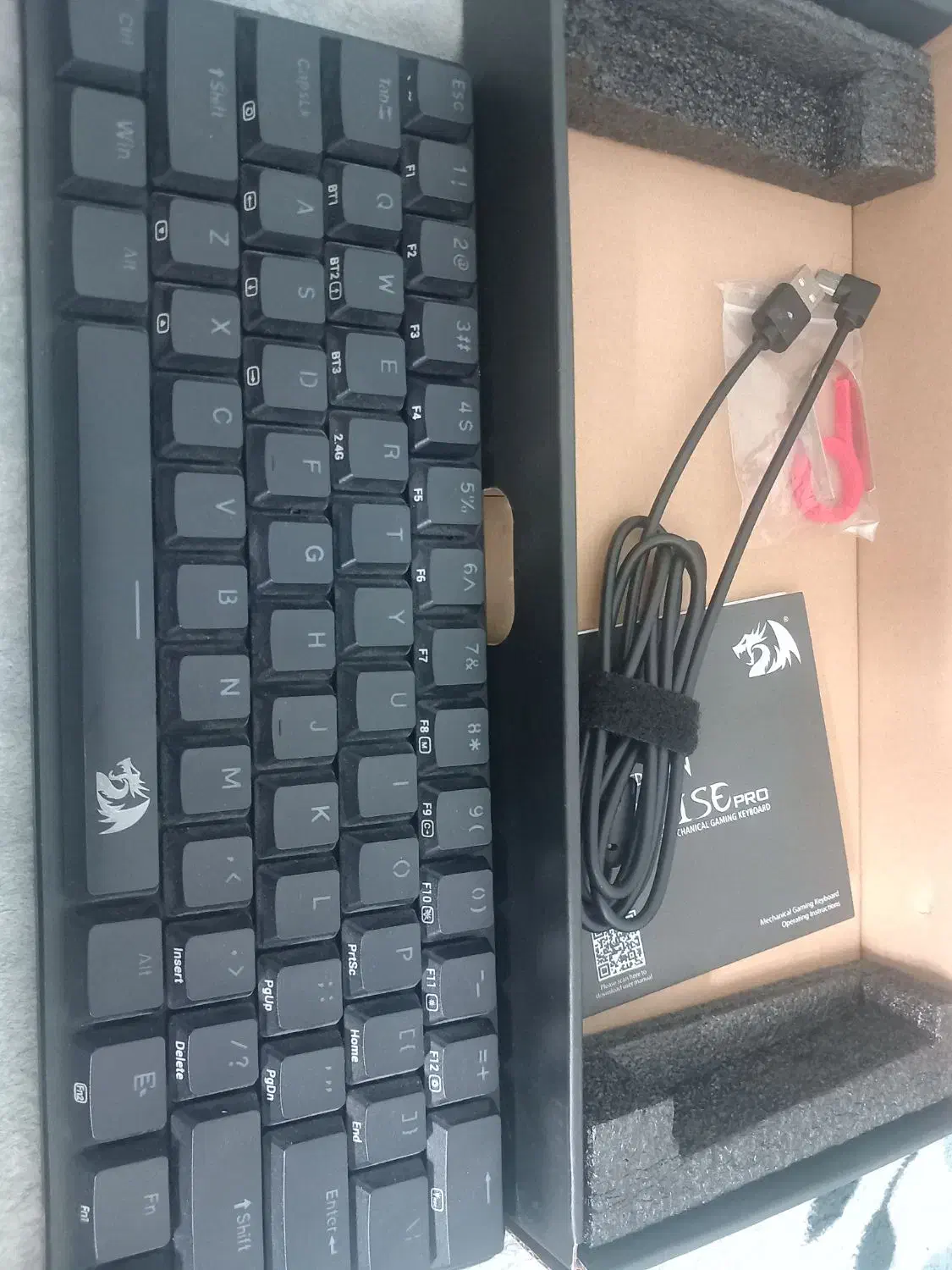 کیبورد redragon k615p|قطعات و لوازم جانبی رایانه|بابل, |دیوار