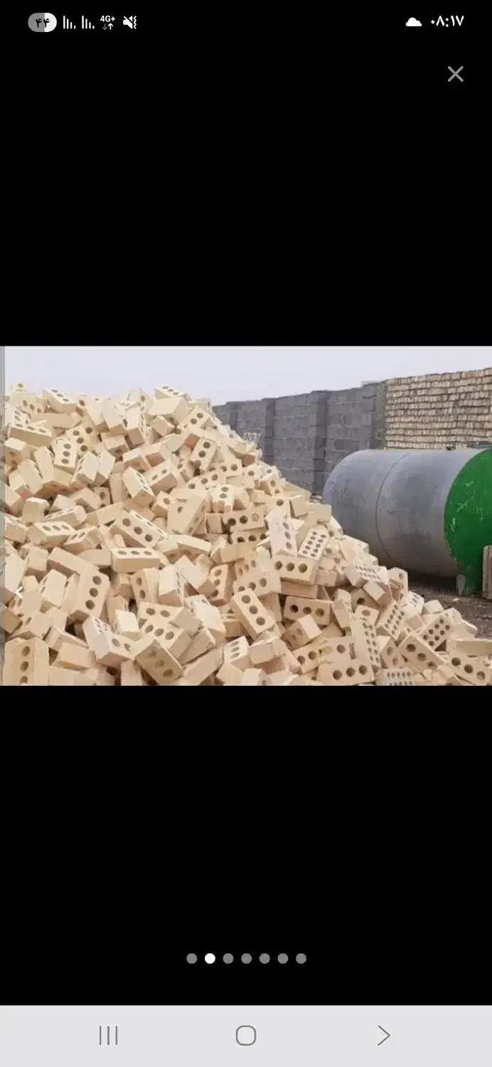 انواع آجر و بلوک سفال|مصالح و تجهیزات ساختمان|گلبهار, شهر جدید گلبهار|دیوار