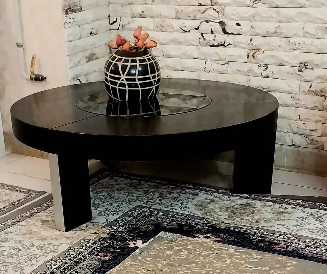 میز جلو مبلی مشکی وارداتی|مبلمان خانگی و میز عسلی|کرج, حیدرآباد|دیوار