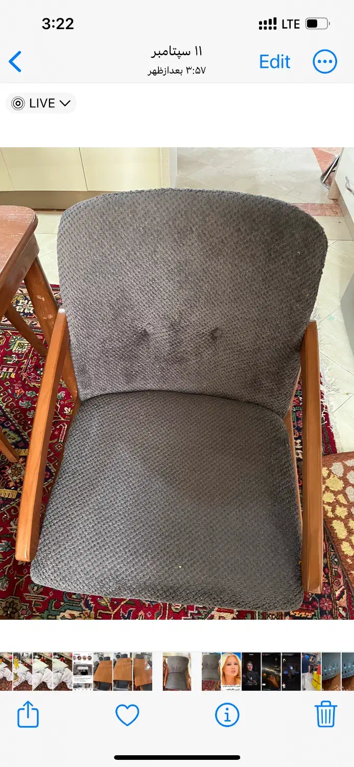 ناهار خوری ۶ نفره|میز و صندلی غذاخوری|تهران, شهرک آزمایش|دیوار