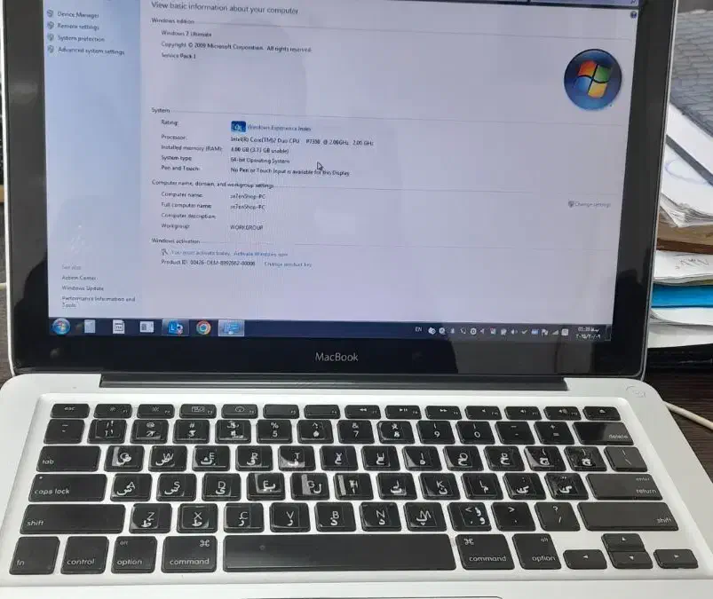 لپ تاپ macbook|رایانه همراه|خرمشهر, |دیوار