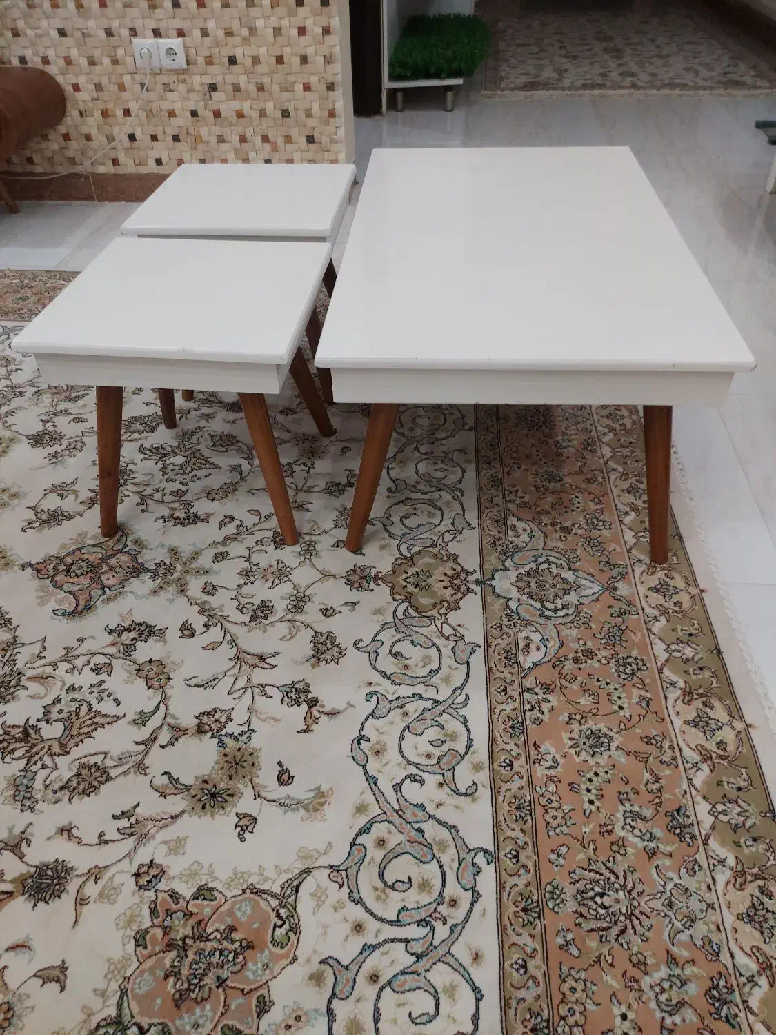 میز جلومبلی|مبلمان خانگی و میز عسلی|اسلام‌‌آباد غرب, |دیوار