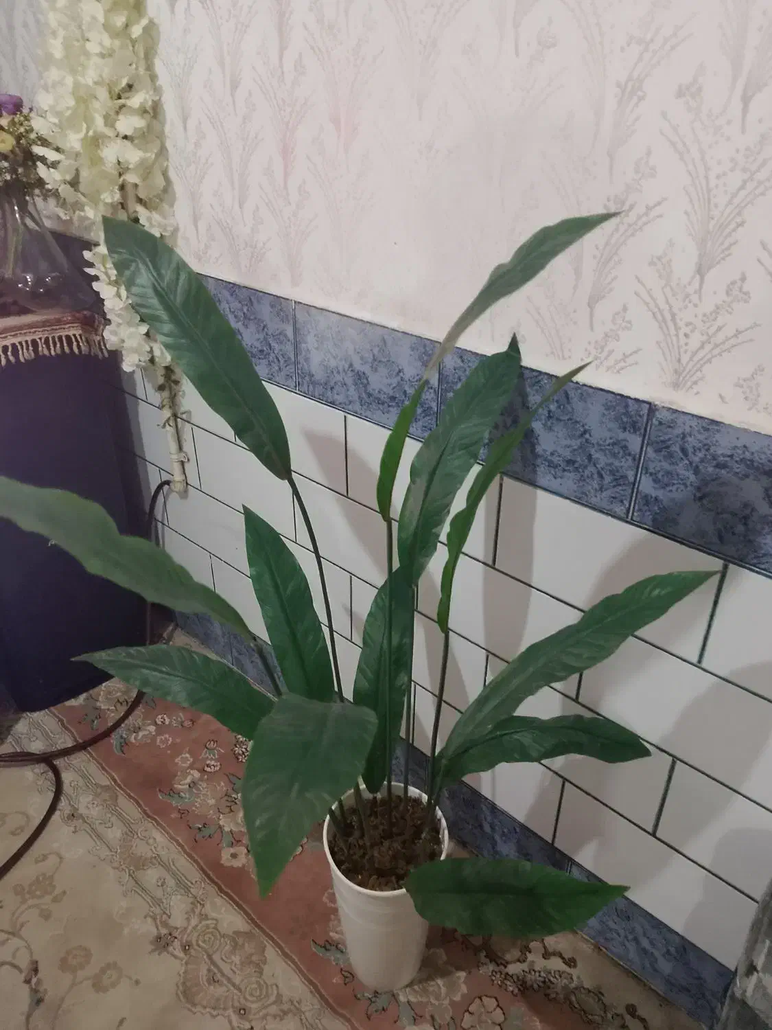 گلدان وگل|گل مصنوعی|بندر امام خمینی, |دیوار