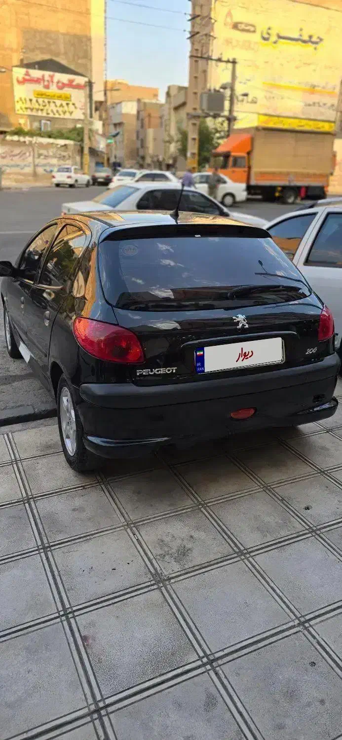 پژو ۲۰۶ تیپ ۵ مدل ۹۶|خودرو سواری و وانت|پاکدشت, پاکدشت (مامازند)|دیوار