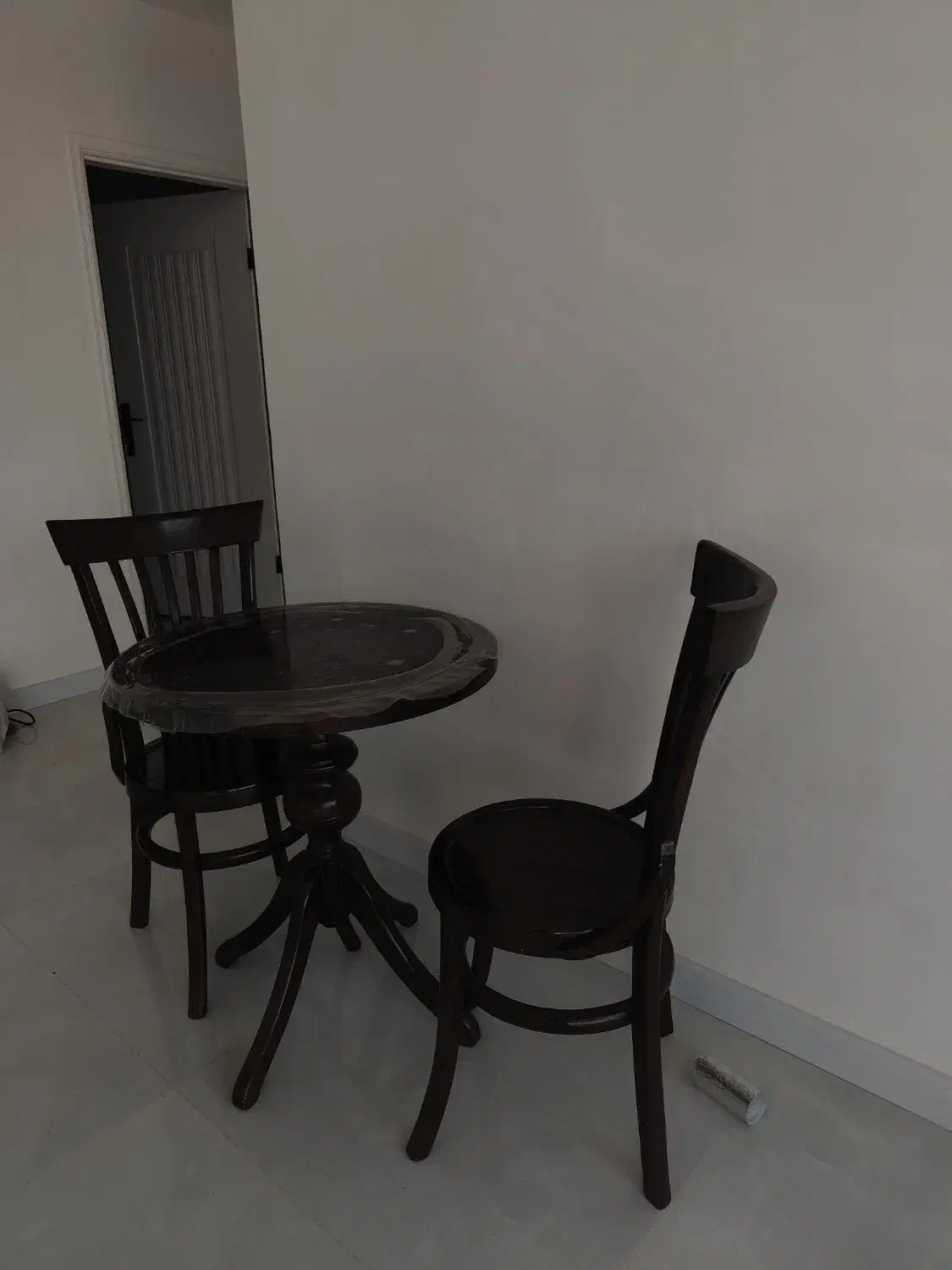 میزدونفره تمام چوب|میز و صندلی غذاخوری|گنبد کاووس, |دیوار