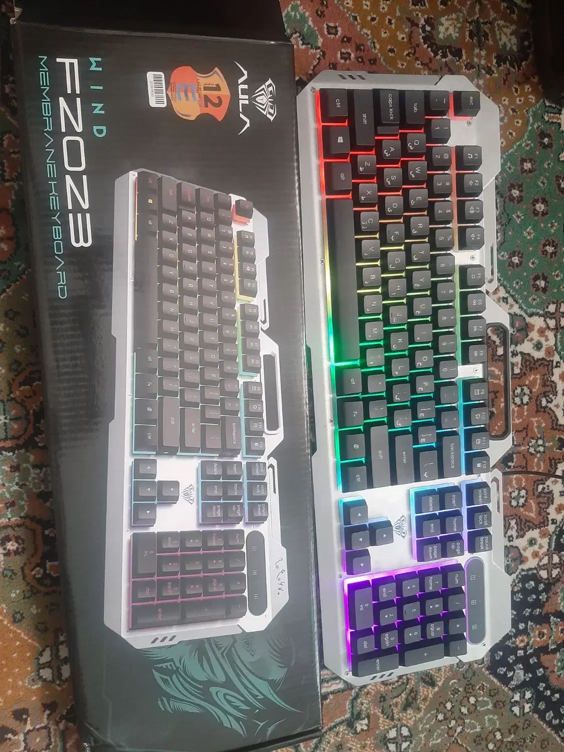 کیبورد چراغدار|قطعات و لوازم جانبی رایانه|مشهد, چهنو|دیوار