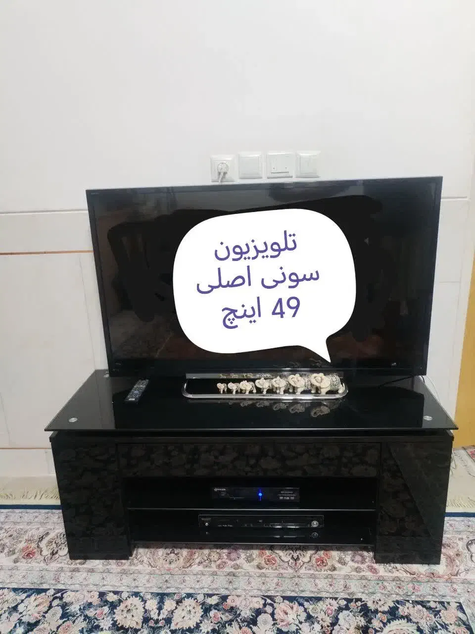 تلویزیون ال ای دی|تلویزیون و پروژکتور|اصفهان, بوستان کوهستانی صفه|دیوار