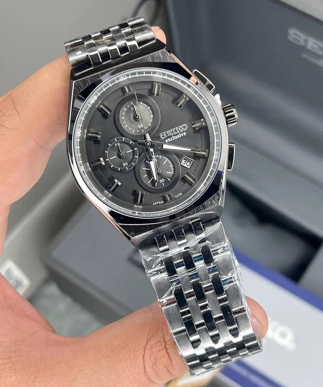 ساعت مچی Seiko ژاپن ضد آب 100% عقربه شب نما|ساعت|همدان, |دیوار