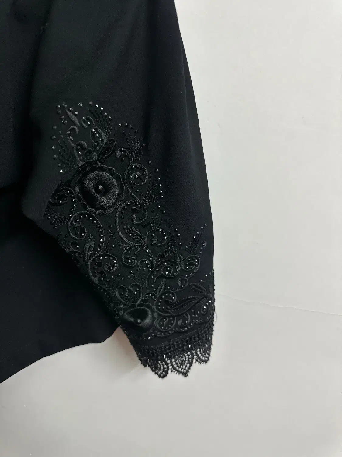 چادر مانتویی استین دار کار شده  کرپ اعلا نو نو|لباس|اراک, |دیوار