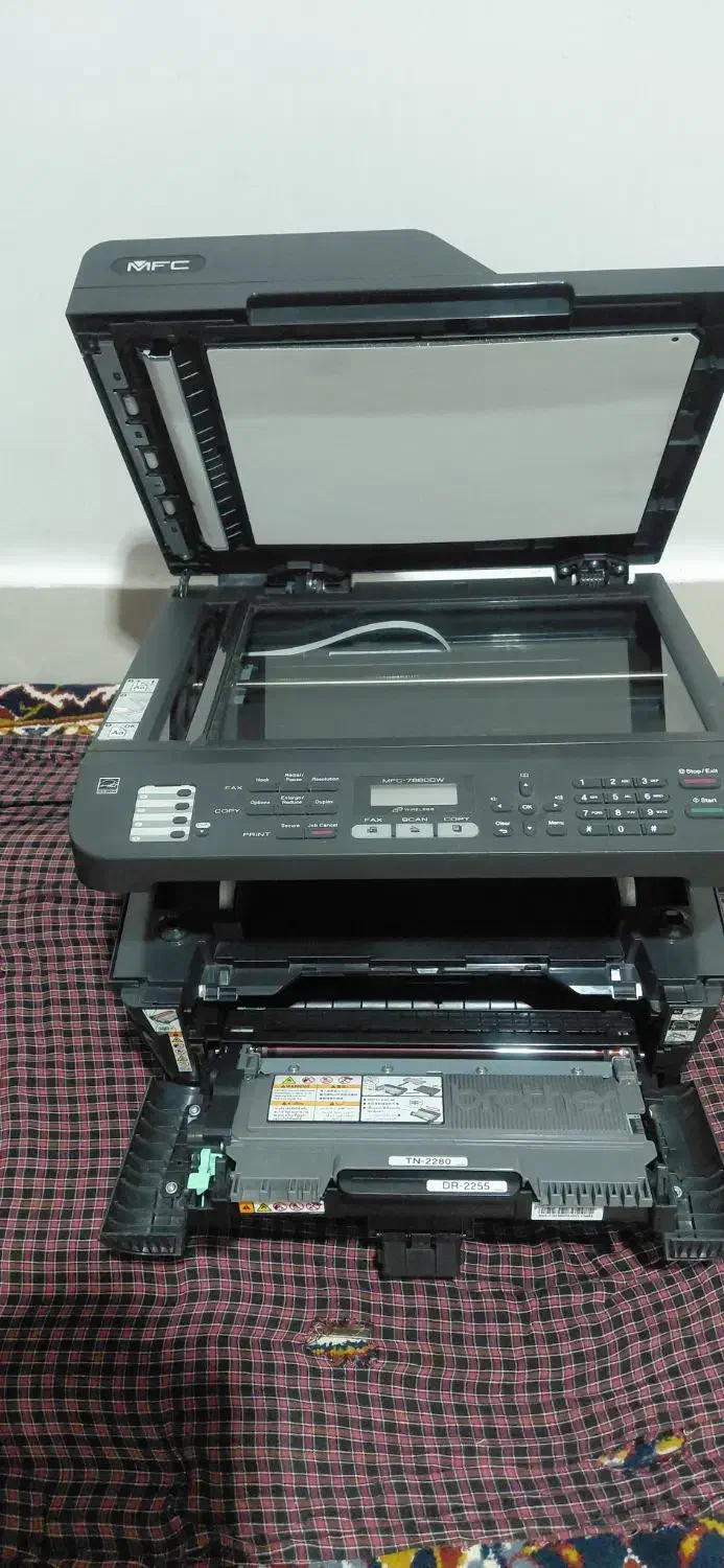 پرینتر 4کاره لیزری وایرلس فکس|پرینتر، اسکنر، کپی، فکس|ایرانشهر, |دیوار