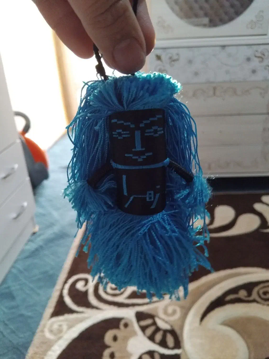 عروسک دست بافت ابریشم|صنایع دستی و سایر لوازم تزئینی|محمدیه-قزوین, |دیوار