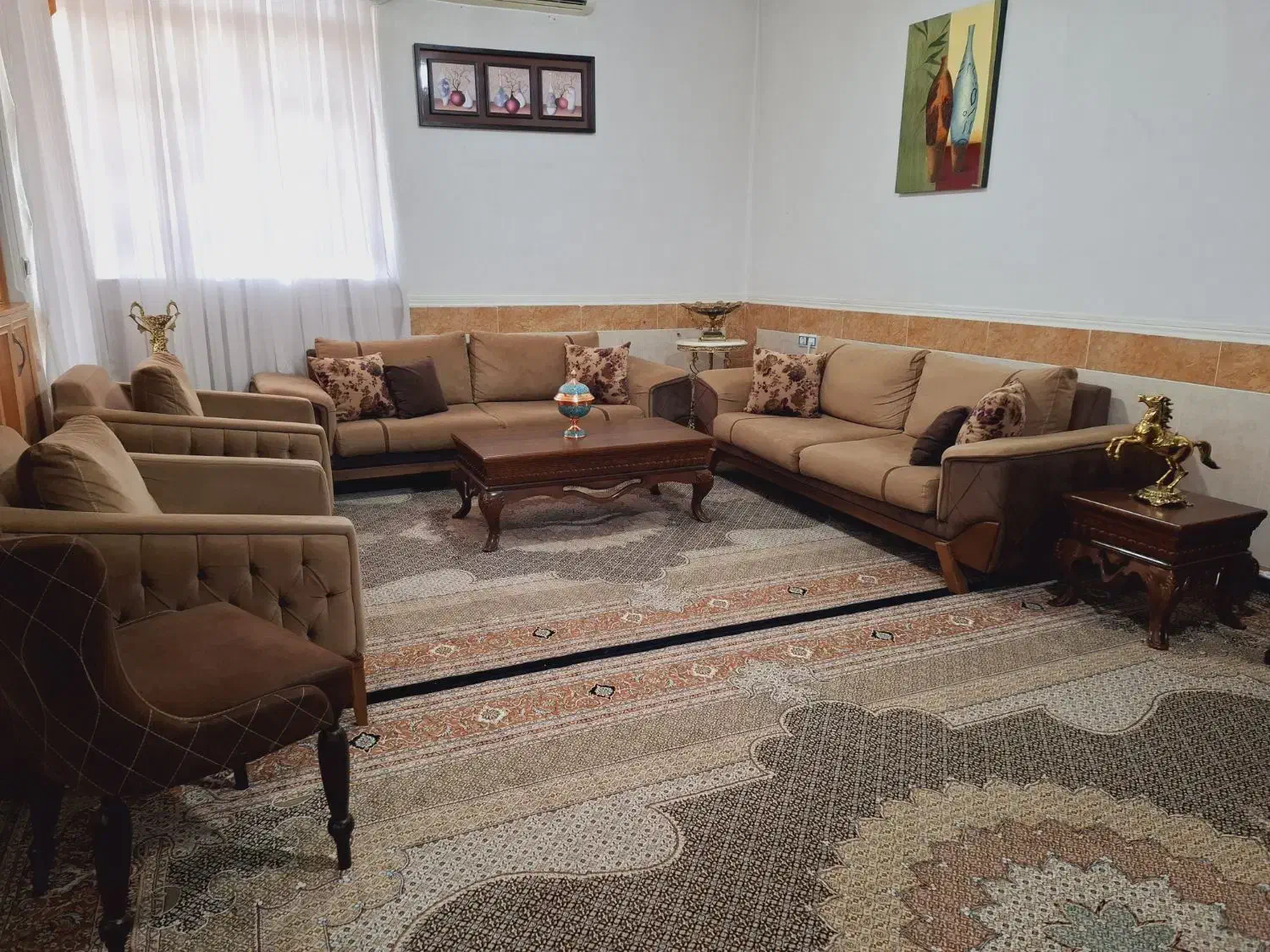 فروش مبل و میز ناهارخوری|مبلمان خانگی و میز عسلی|کوهدشت, |دیوار