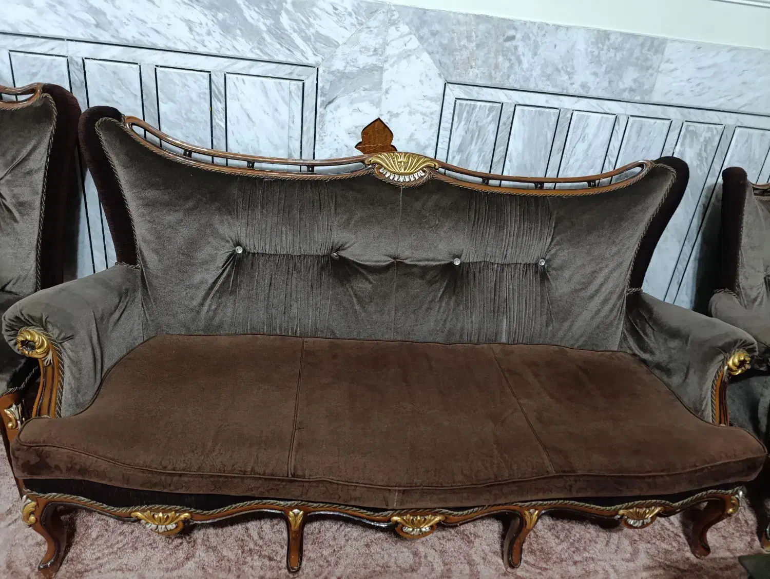 مبل ۷نفره|مبلمان خانگی و میز عسلی|خمینیشهر, |دیوار