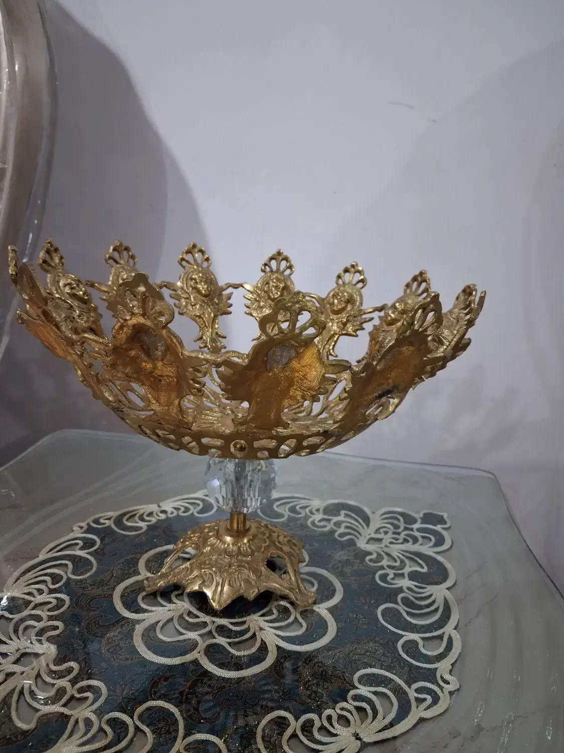 میوه خوری تمام برنز|ظروف سرو و پذیرایی|مرند, |دیوار