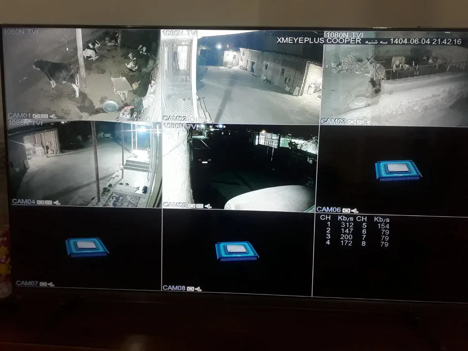 دوربین وارم لایت|دوربین مداربسته|خوی, |دیوار