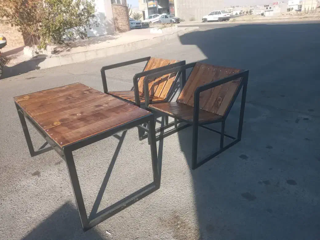 میز و صندلی دست ساز|صندلی و نیمکت|زنجان, |دیوار