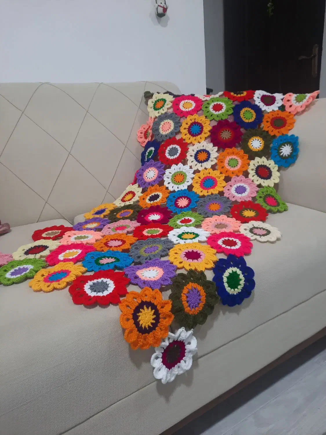 شال مبلی|صنایع دستی و سایر لوازم تزئینی|لاهیجان, مهرگان|دیوار