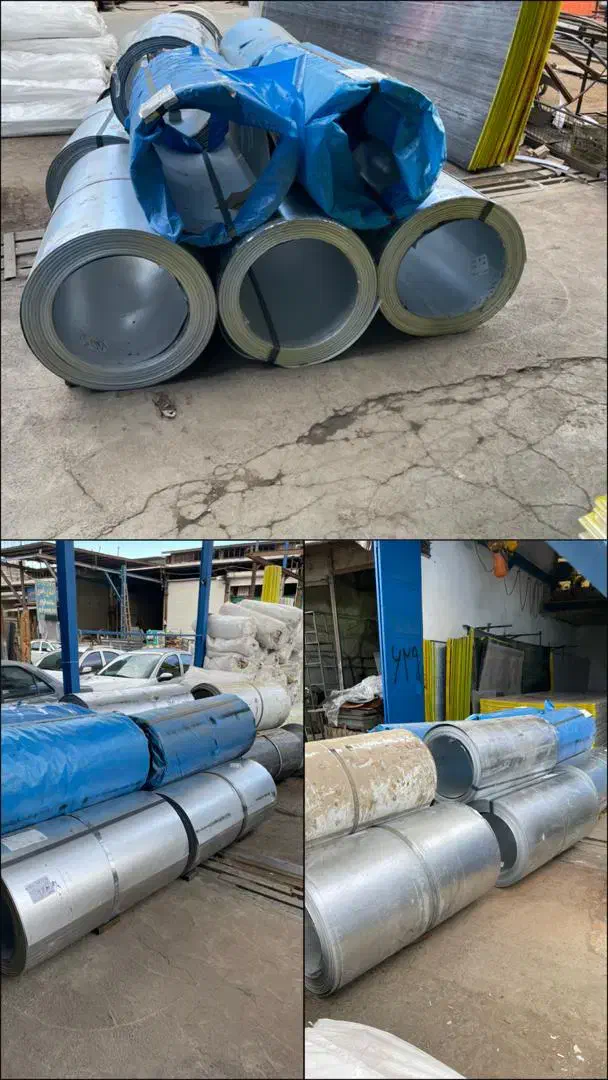 فروش ویژه ورق گالوانیزه و گالوالوم قیمت مناسب|مصالح و تجهیزات ساختمان|ری, بازار آهن|دیوار