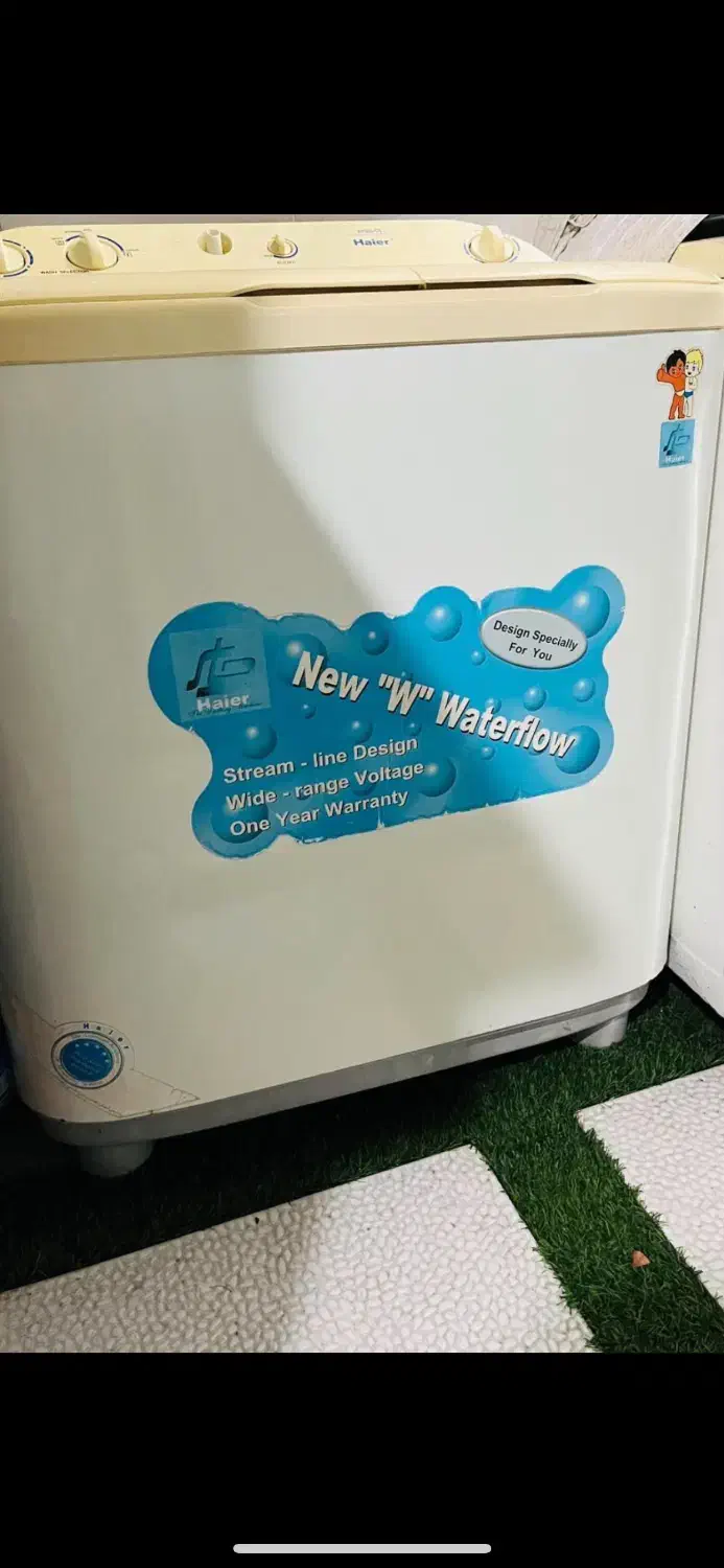 لباسشویی دوقلو هایر ۷ کیلویی|ماشین لباسشویی و خشککن لباس|گنبد کاووس, |دیوار