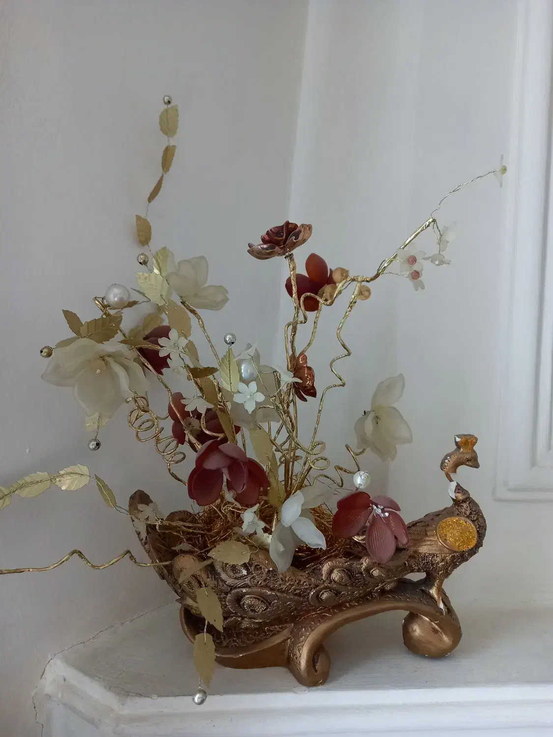 گل وگلدان|گل مصنوعی|کرج, حصارک پایین|دیوار