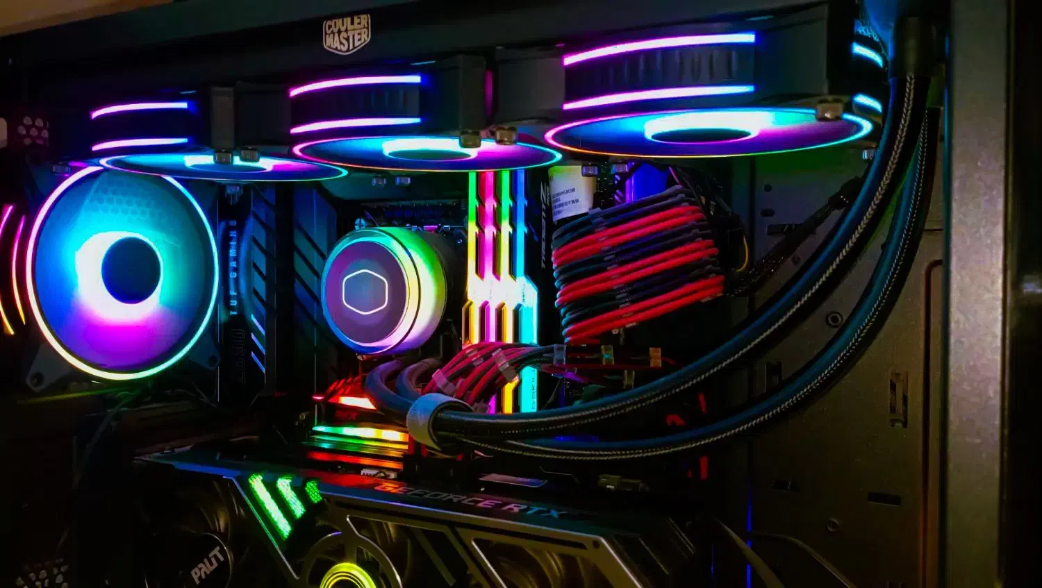 سیستم گیمینگ فول RGB|رایانه رومیزی|همدان, |دیوار