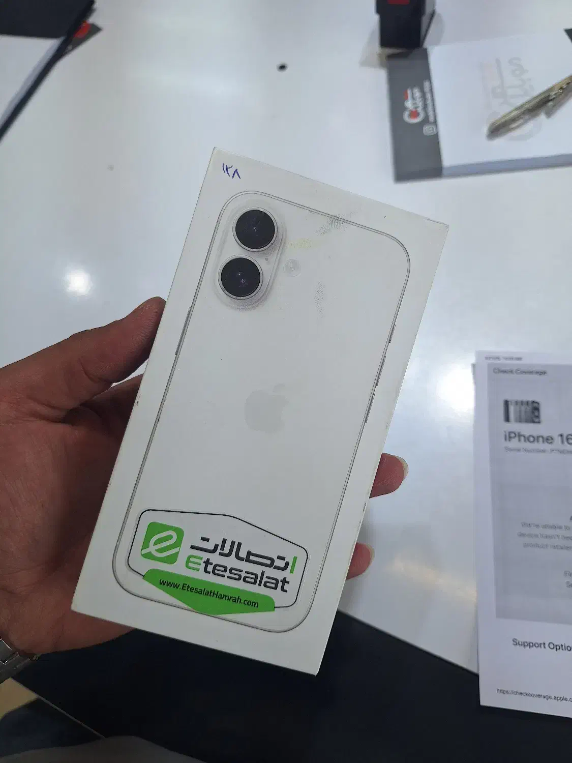 آیفون۱۶نرمال درحدنو|موبایل|فولادشهر, B7|دیوار