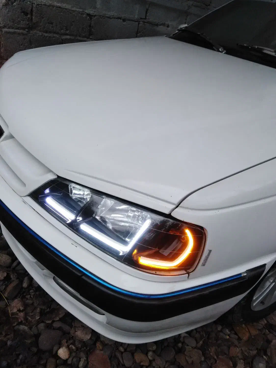 چراغ های اسپورت جلو ماشین های ایرانی|قطعات یدکی و لوازم جانبی|رشت, شکار اسطلخ|دیوار