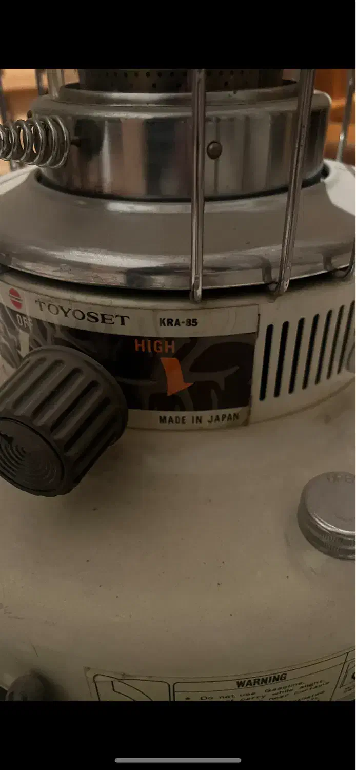 بخاری نفتی ژاپنی نو TOYOSET|بخاری، هیتر، شومینه|اصفهان, آبشار|دیوار