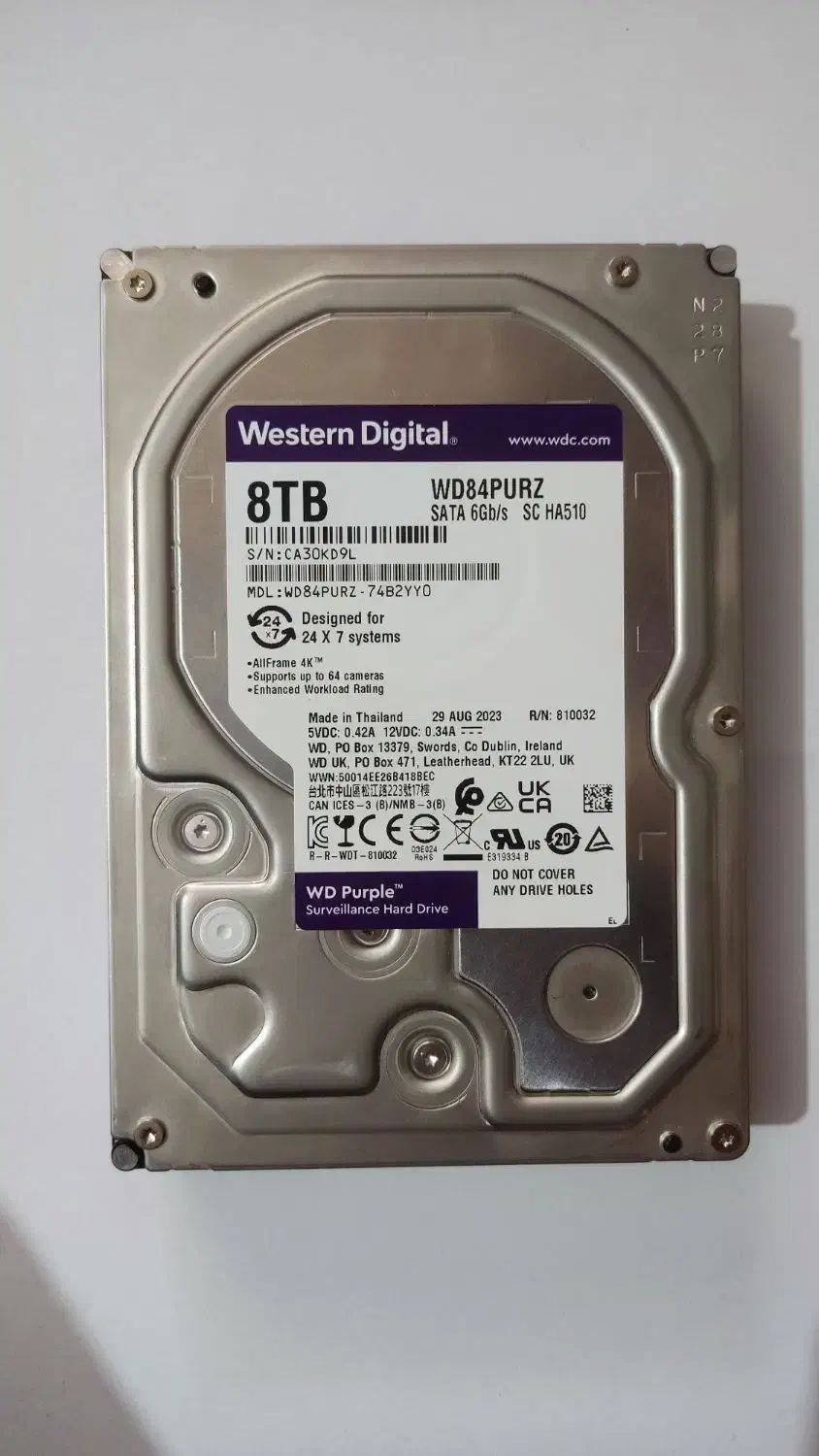 هارد 8 ترا وسترن|قطعات و لوازم جانبی رایانه|تهران, افسریه شمالی|دیوار