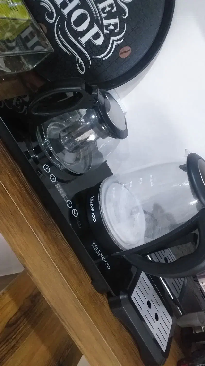 چای ساز مشکی کنوود|سماور، چای‌ساز، قهوه‌ساز|اصفهان, ملک‌شهر|دیوار