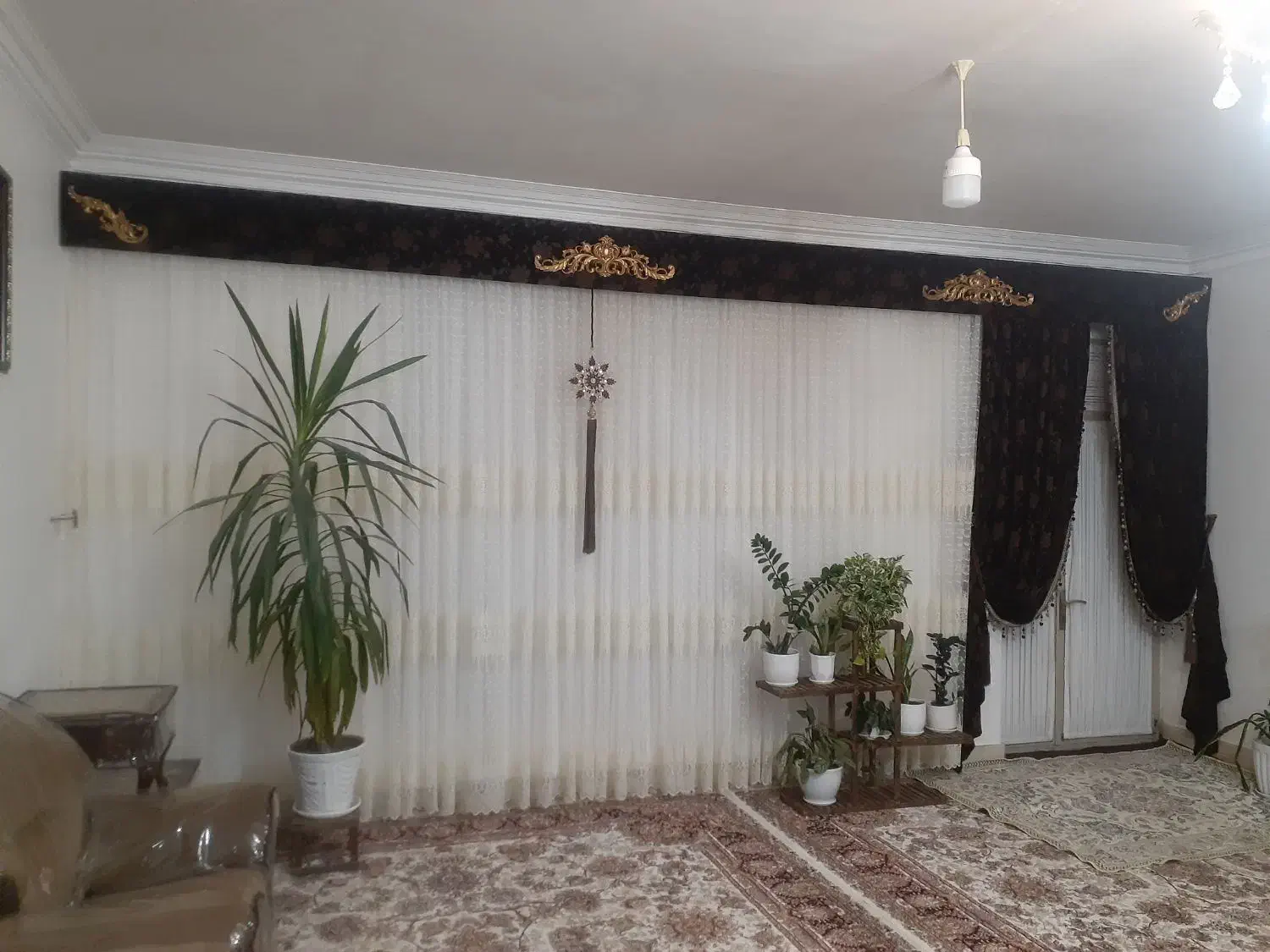 پرده نو تر تمیز|پرده، رانر، رومیزی|خلیل آباد, |دیوار