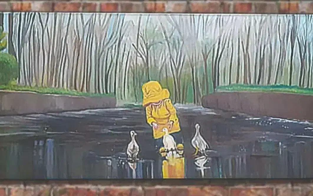 تابلو نقاشی سایز بزرگ|تابلو، نقاشی، عکس|قم, حاج زینل|دیوار