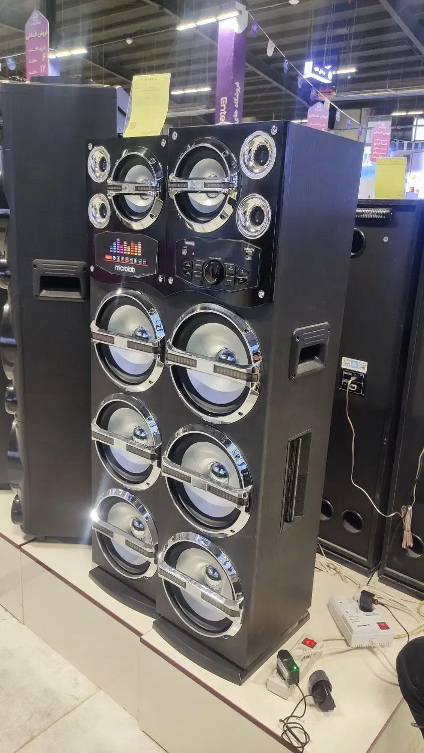 اسپیکر دوقلو میکرولب|سیستم صوتی خانگی|ایلام, |دیوار