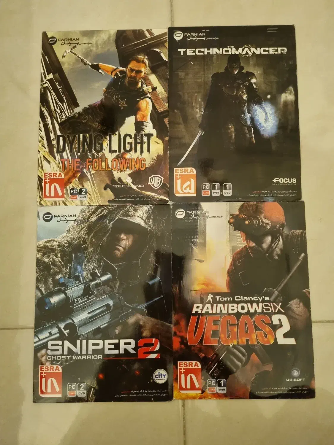 24 عدد بازی کامپیوتر در حد آکبند|کنسول، بازی ویدئویی و آنلاین|اسلامشهر, زرافشان|دیوار