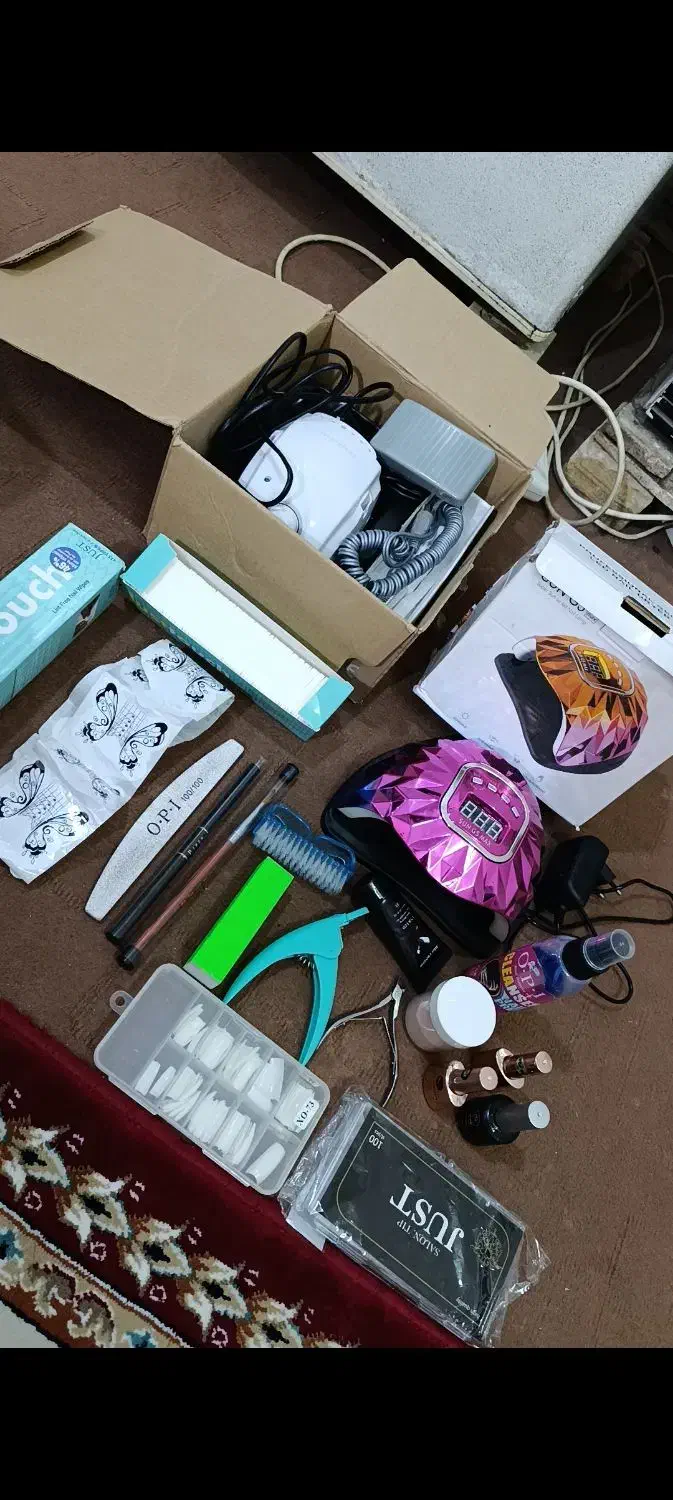 وسایل کاشت ناخن آک آک|آرایشی، بهداشتی، درمانی|اهواز, کوی علوی|دیوار