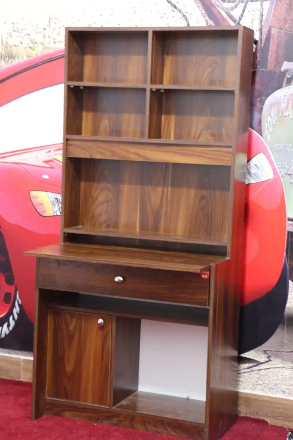 میز تحریر کتابخانه دار ایستاده ام دی اف|میز تحریر و کامپیوتر|رفسنجان, |دیوار