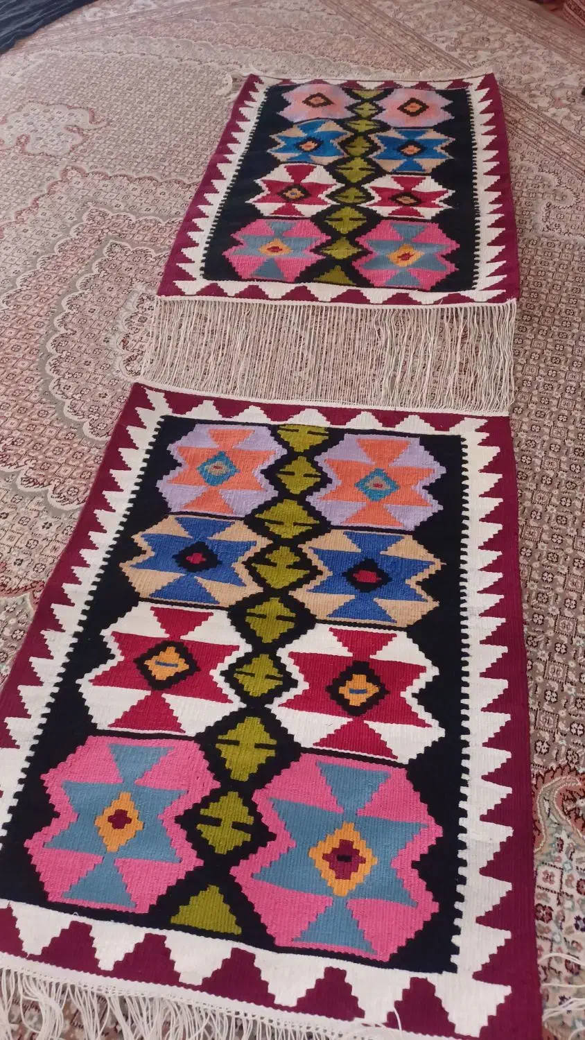 کلیم سنتی|گلیم، جاجیم، گبه|اردبیل, |دیوار
