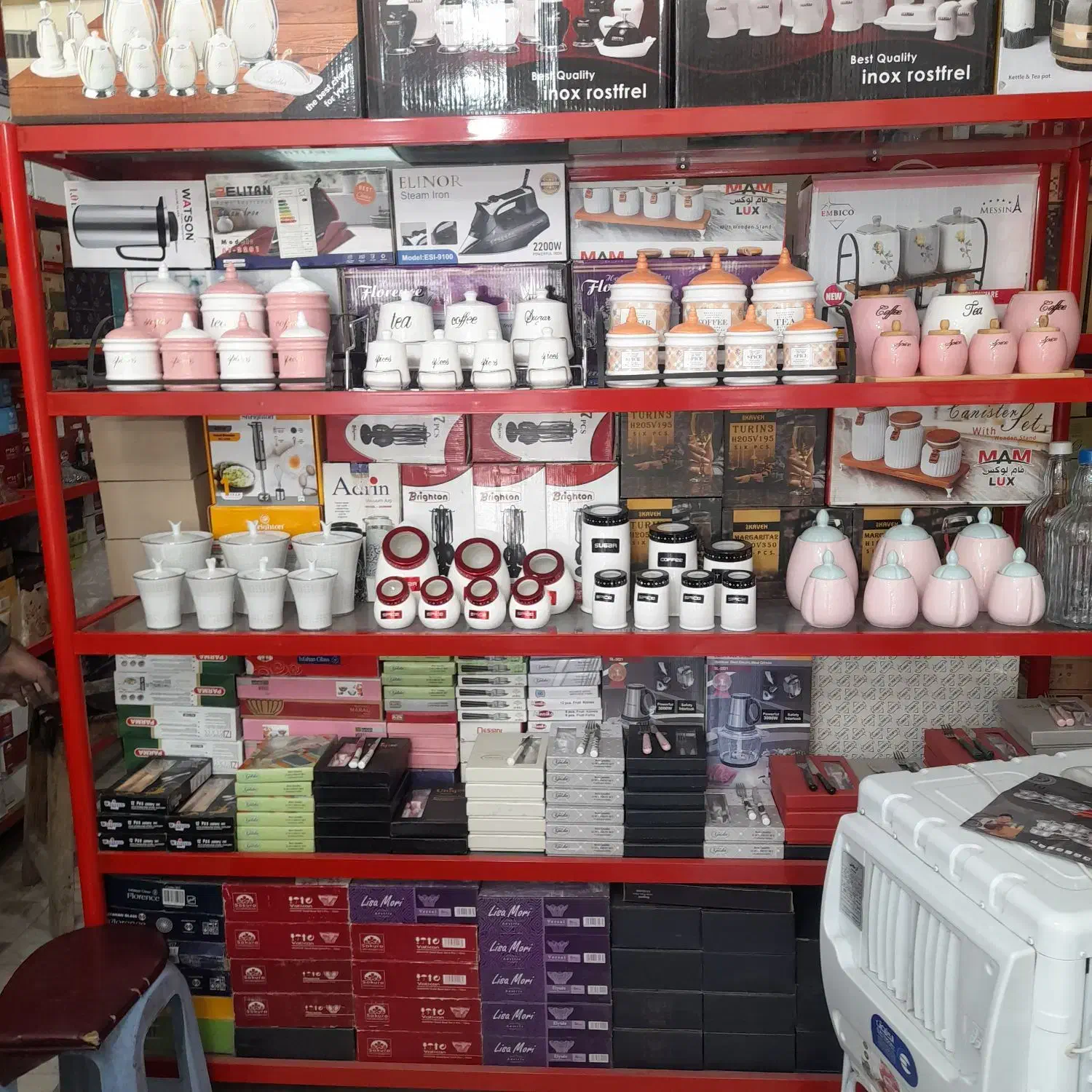 قفسه ایستاده ۶عدد|فروشگاه و مغازه|الیگودرز, |دیوار