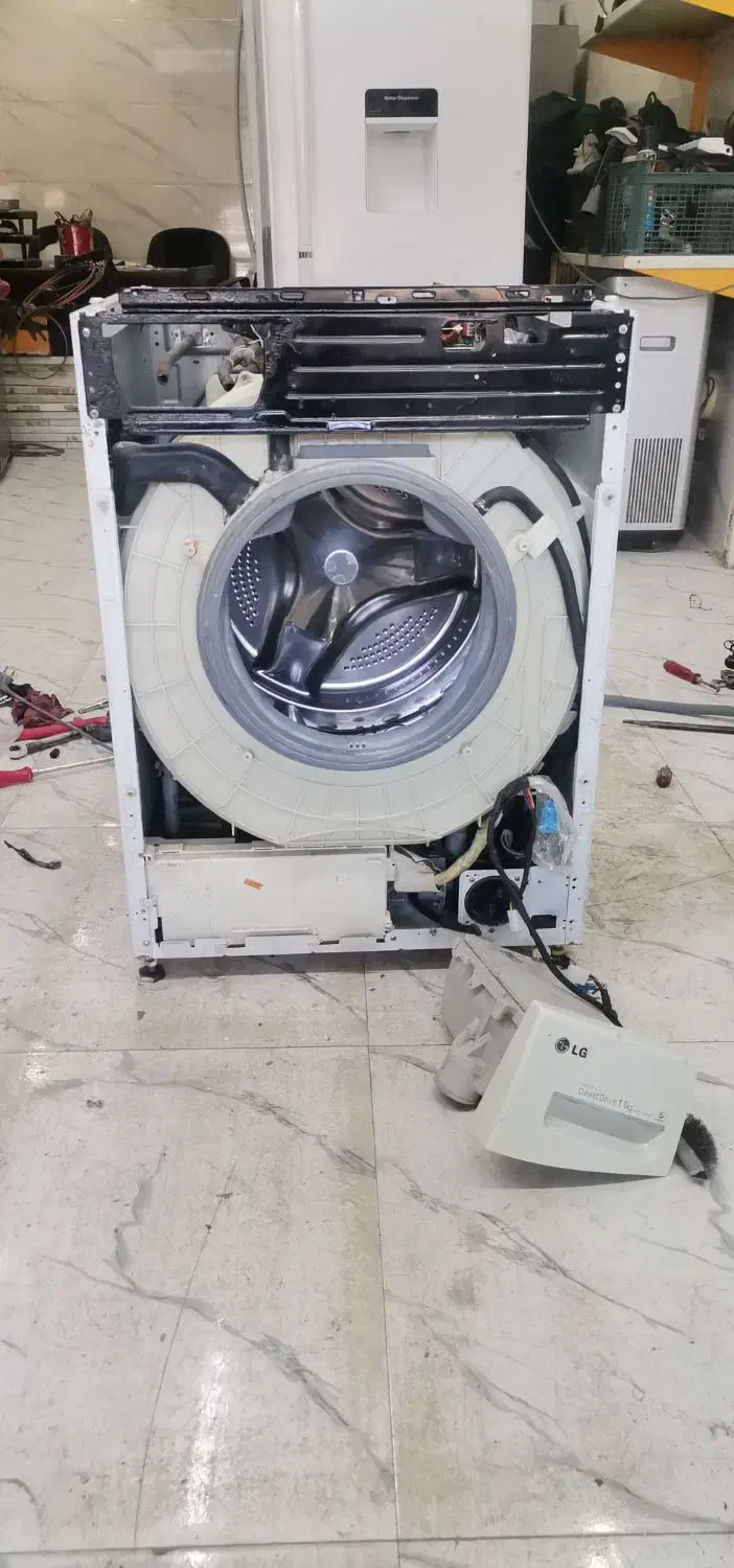 تعمیر سرویس تمامی برند لباسشویی و یخچال فریزر|خدمات پیشه و مهارت|اهواز, کوی باهنر|دیوار