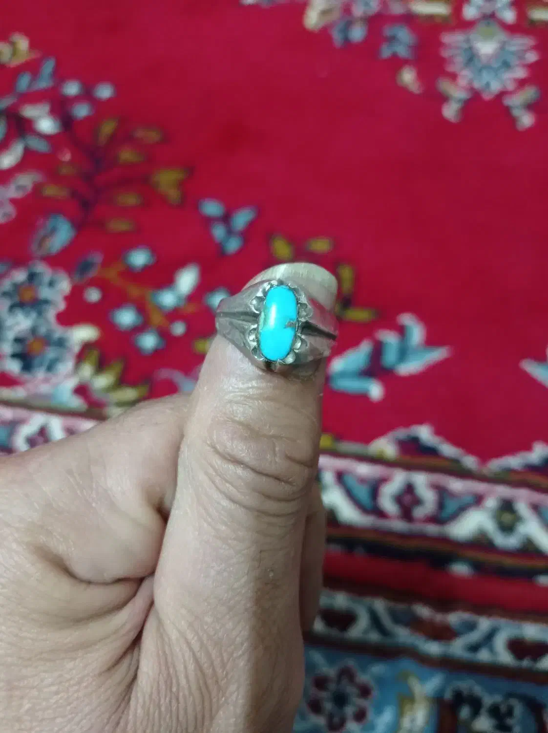 انگشتر فیروزه|جواهرات|گلپایگان, |دیوار