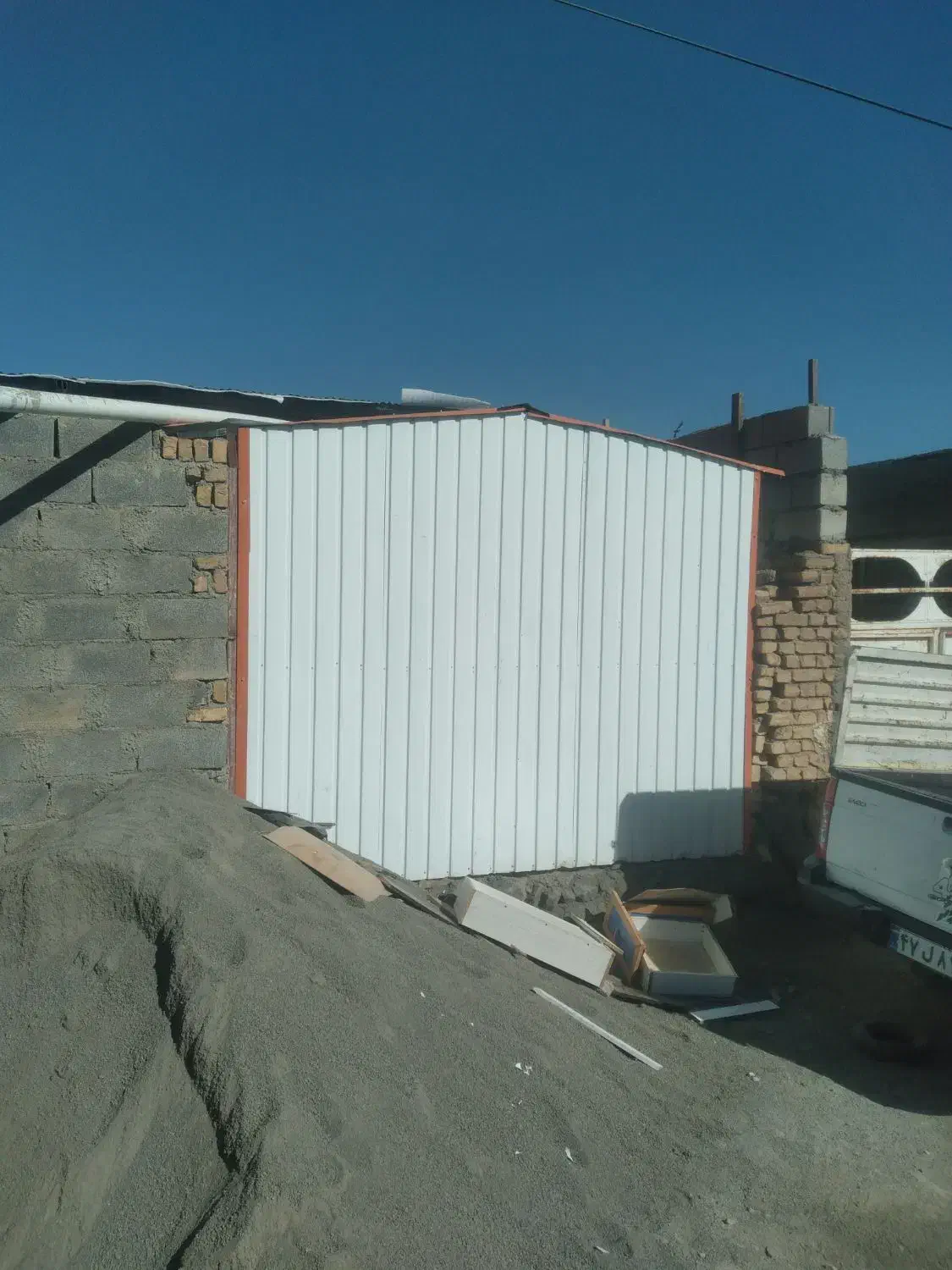 کانکس دست ساز ۲.۵در۳|مصالح و تجهیزات ساختمان|تویسرکان, |دیوار