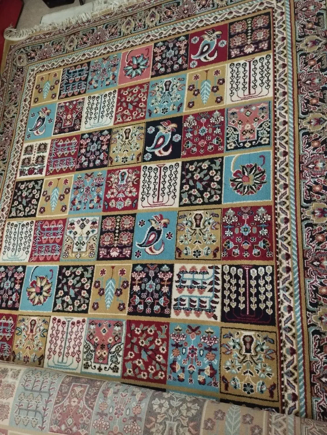 گلیم فرش ۶ متری|گلیم، جاجیم، گبه|خرم‌آباد, |دیوار