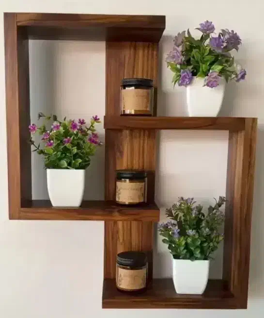 قفسه چوبی|کتابخانه، شلف، قفسههای دیواری|اصفهان, گرکان|دیوار