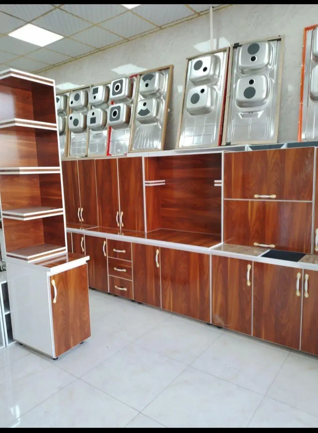 کابینت آماده ترکیبی با صفحه رایگان کد ۱۱۴۰|مصالح و تجهیزات ساختمان|کرمان, |دیوار