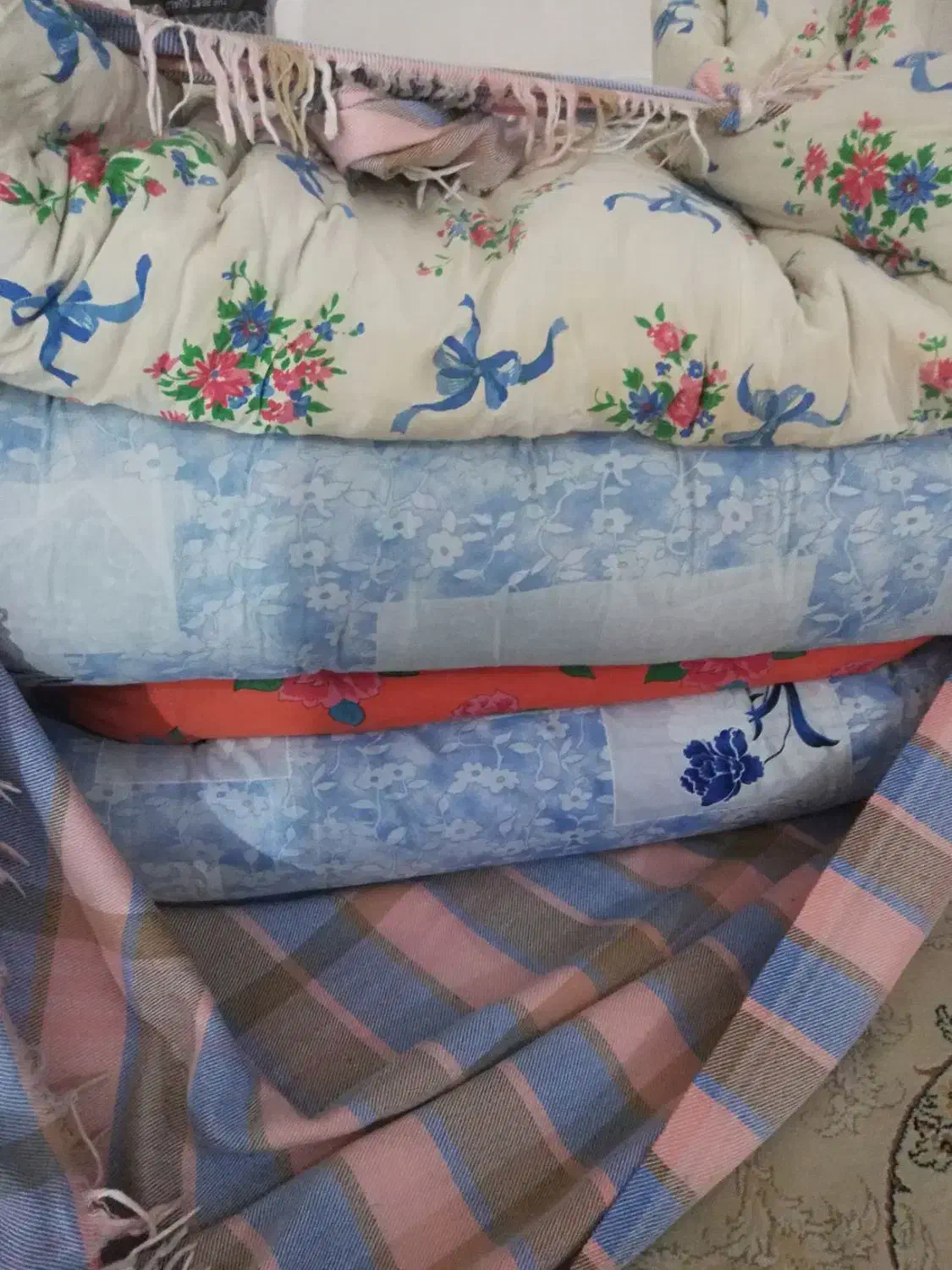 رختخواب پشم طبیعی پرده کتیبه توری در وپنجره|رختخواب، بالش، پتو|رشت, آب و برق|دیوار