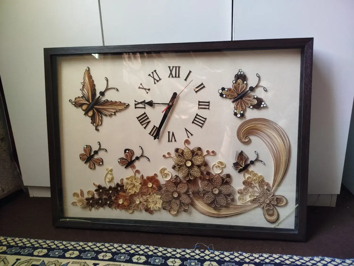 ساعت دیواری تزیینی کار دست|ساعت دیواری و تزئینی|محمدیه-قزوین, |دیوار