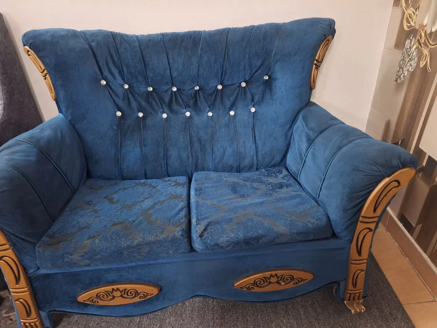 مبل دو نفره|مبلمان خانگی و میز عسلی|اهواز, نادری|دیوار