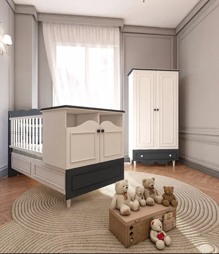 سرویس خواب کودک و نوجوان(تخت و کمد و میز تحریر )|تخت و سرویس خواب|چهاردانگه (تهران), |دیوار